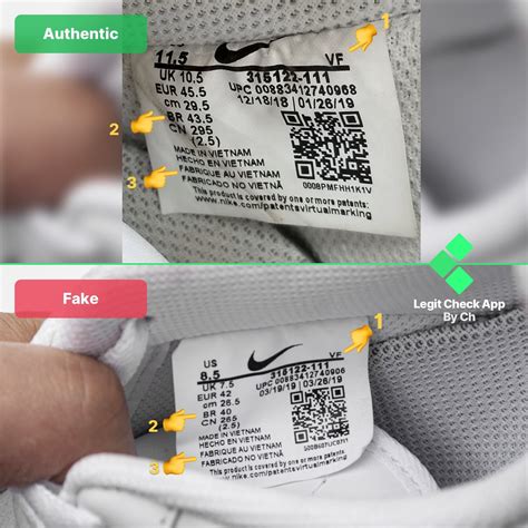 how to tell if the nikes are fake|how to identify nike sneakers.